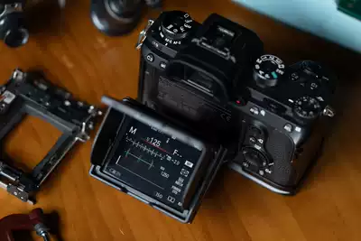 (a7c available) ggs gold steel Sony A72 A7R2 A7R3 camera hood tempered film Diamond Screen