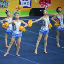 Custom-made La la exercise costumes Cheerleading costumes Cheerleading costumes New 19 aerobics costumes Adult women