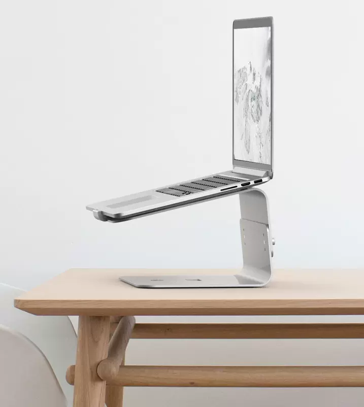 IQUNIX nhôm Macbook Pro đứng làm mát máy tính xách tay tăng quy định của Apple E-Stand - Phụ kiện máy tính xách tay