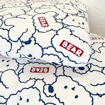 Tide brand super soft waxy removable and washable kennel cat litter pet cat and dog mat warm autumn and winter cotton sleeping mat