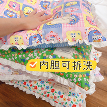 Cute handmade ins wind Korean style removable and washable kennel cat litter pet cat and dog mat cotton sleeping mat