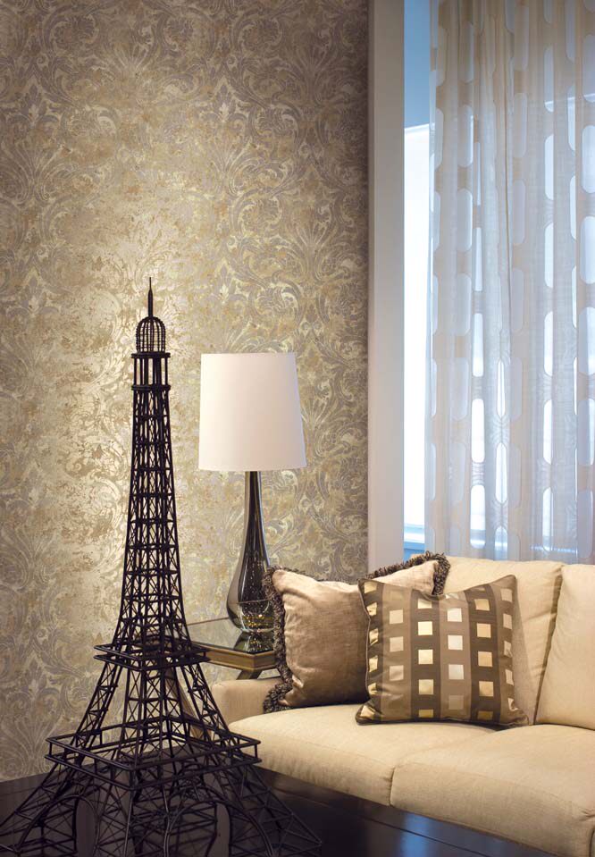 如何选择适合家居装饰的现货美国布鲁斯特原装进口墙纸？