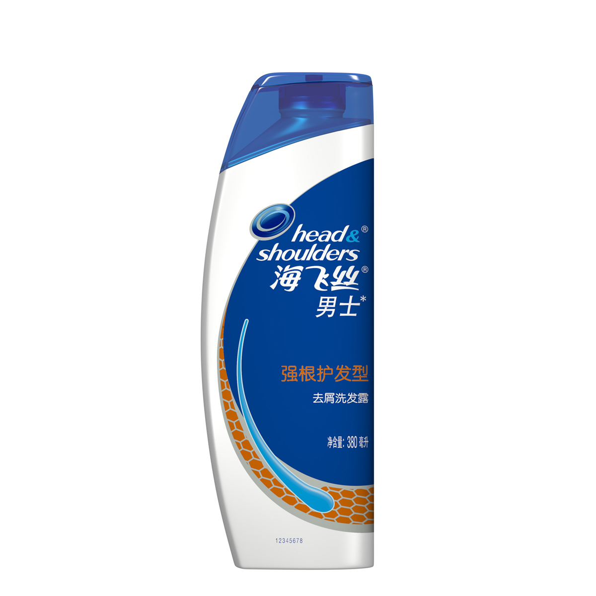 H&S海飞丝强根护发型去屑洗发水380ml 洗发露 专柜洗头膏男女士