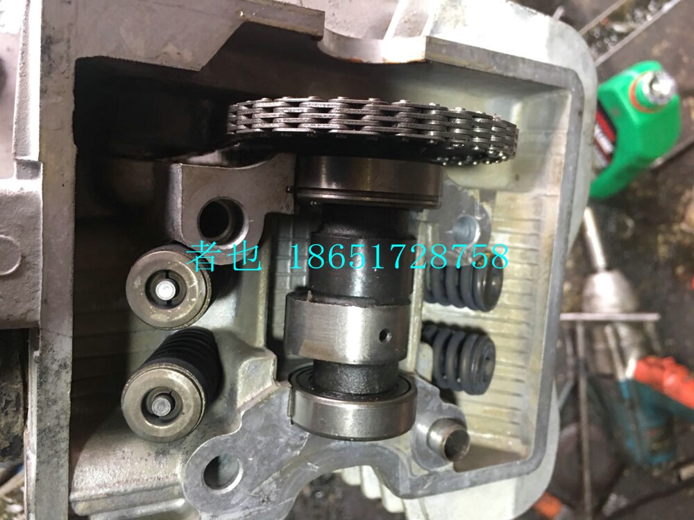 Suzuki 125 Suzuki 150 modified for 4-valve cylinder head power strong boost