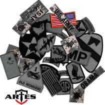 ACU camouflage uniform armband UCP badge American combat uniform armband military fan embroidery badge Velcro