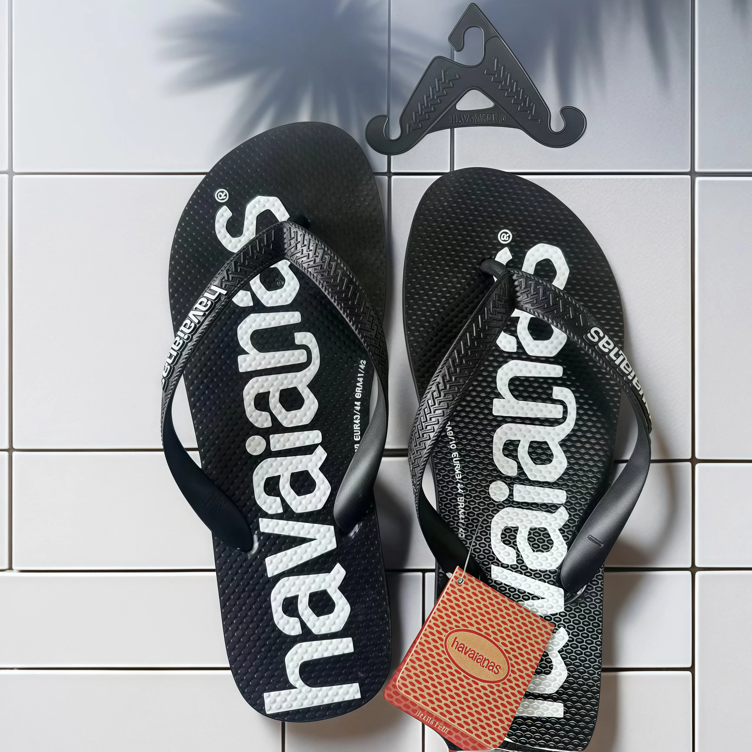【Первый заказ прямой поставки】Сланцы Havaianas мужские летние бразильские пляжные тапочки противоскользящие ножной зажим Havana