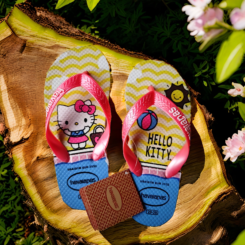 [First Order Discount] Havanera Children's Outdoor Flip-Flops for Boys and Girls, Flat Non-Slip Thong Sandals