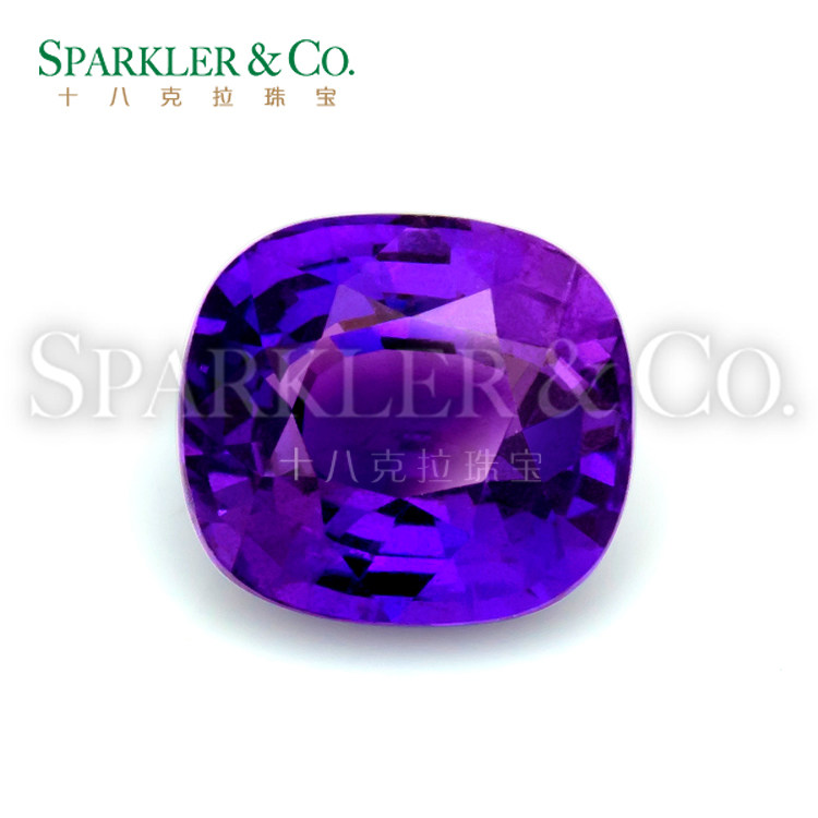 3 47 carat natural burn-free vivid purple bright purple colored blue precious stone ring pendant) has been out