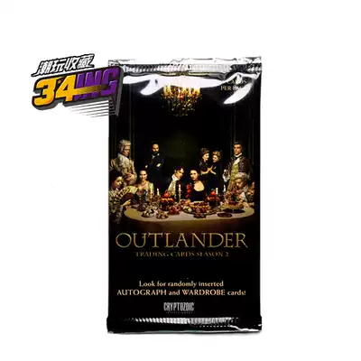 (34ING) American TV card 2017 CE Outlander Season 2 ancient battlefield legend 5 bag card