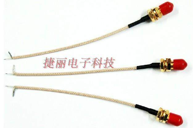 Antenna feeder UFL jumper Coaxial SMA178 bifurcated ring stripping 321 outer screw inner hole inner needle 15CM