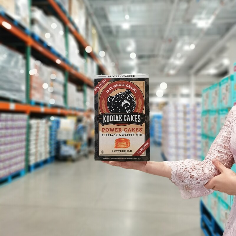 US imports KODIAK Whole Valley pancake premixed powder 680g * 3 packs Shanghai Costco open for guests