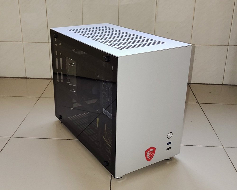 Diving Reduced price M200 non anecdotx aluminium small host shell Mini computer matx water cooling side transparent portable host shell