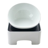 FA Dou Dou Bowl Pet Table Dog Basin Basin Anti -Slip Cat Bowl Bowl Ceramic Bowl Teddy Shiba Inu Charcymy Ceration Sware