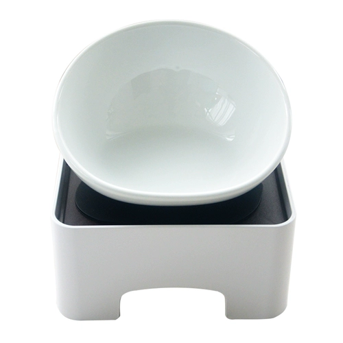 FA Dou Dou Bowl Pet Table Dog Basin Basin Anti -Slip Cat Bowl Bowl Ceramic Bowl Teddy Shiba Inu Charcymy Ceration Sware