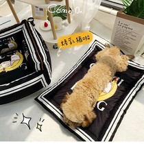 Dog sleeping pad cat cage pad rabbit nest pad machine washable four seasons universal small and medium-sized double-sided pet pad