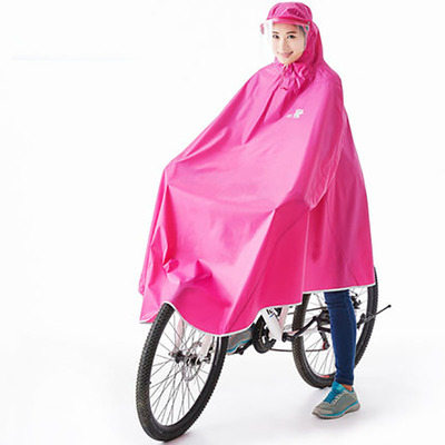 加厚电瓶摩托车单人雨衣