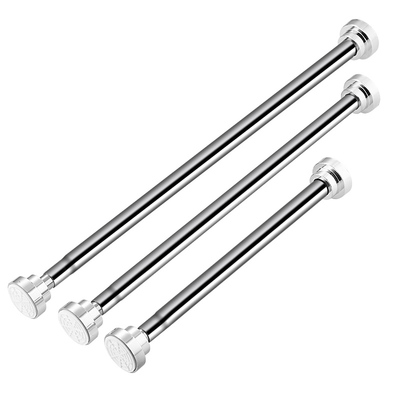 免打孔伸缩杆卧室窗帘杆晾衣杆