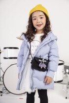  Webster girls down jacket mid-length thickened childrens down jacket jacket winter female children 905818