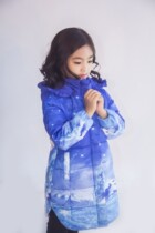  Webster 78060 Classic ice and snow girl down jacket