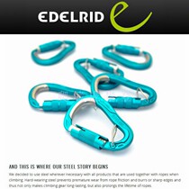 German EDELRID Bulletproof Triple FG climbing protection aluminum steel Triple automatic main lock