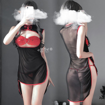 Sex underwear sexy coquettish uniform temptation bed transparent cheongsam hot clothing small chest passion suit women