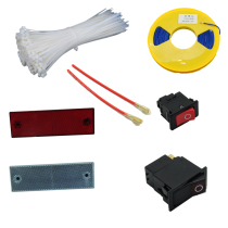 Truck shower accessories power switch rocker switch central control button power cord tie car shower