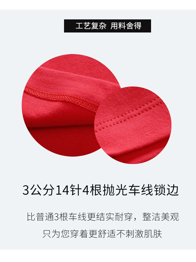 Bộ đồ ngủ cotton dài tay tiêu chuẩn Mỹ mới thiết lập cho phụ nữ mùa thu đỏ và mùa đông cotton dễ thương mặc ngoài trời đồ mặc nhà