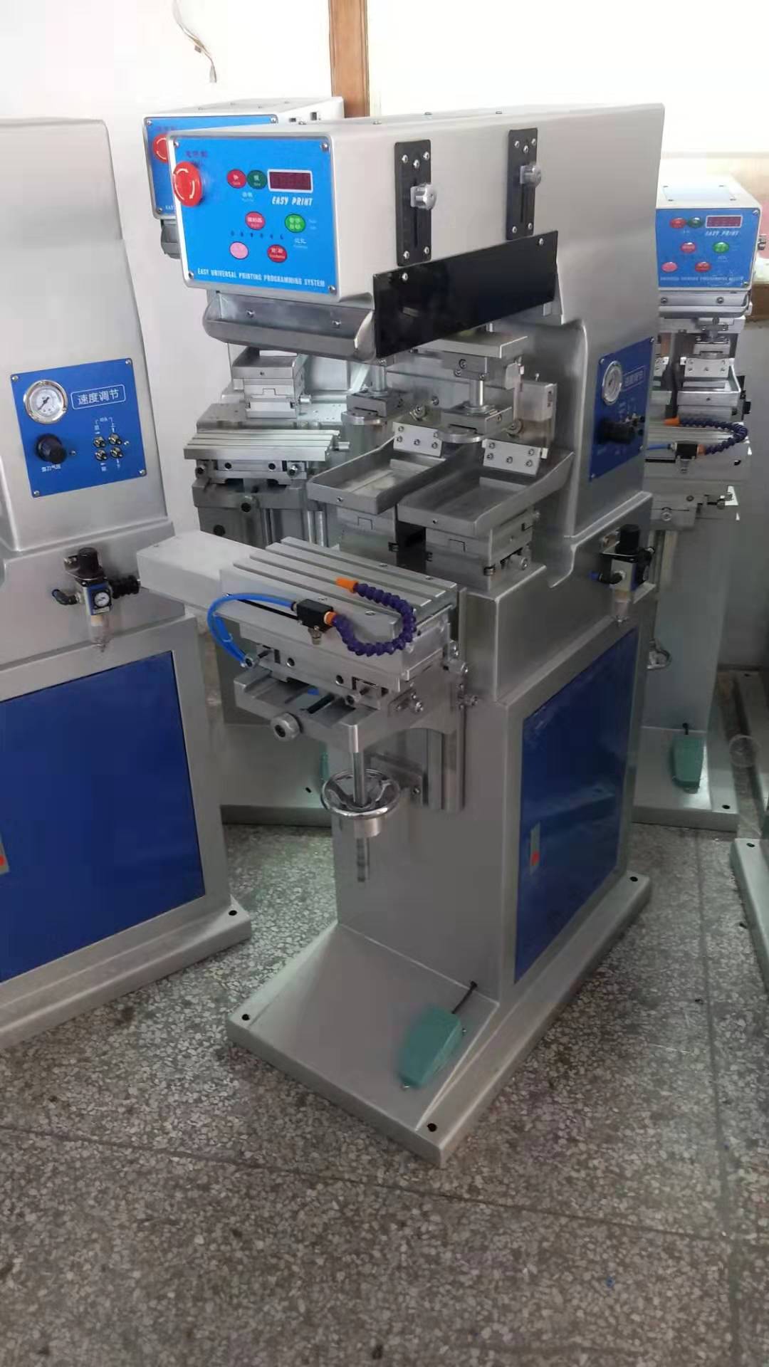 Pneumatic monochrome two-color pad printing ink printing machine coding printing ink printing machine screen printing machine LOGO printer