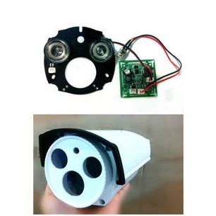 Lightboard 90 double lamp array lamp plate 90 lightboard Haikang housing semi - finished infrared light plate