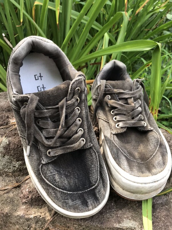 Pengpengjia Gugu Mai Plant-Dyed Thick-Soled Casual Versatile Canvas Dirty Shoes for Women, Original a Style