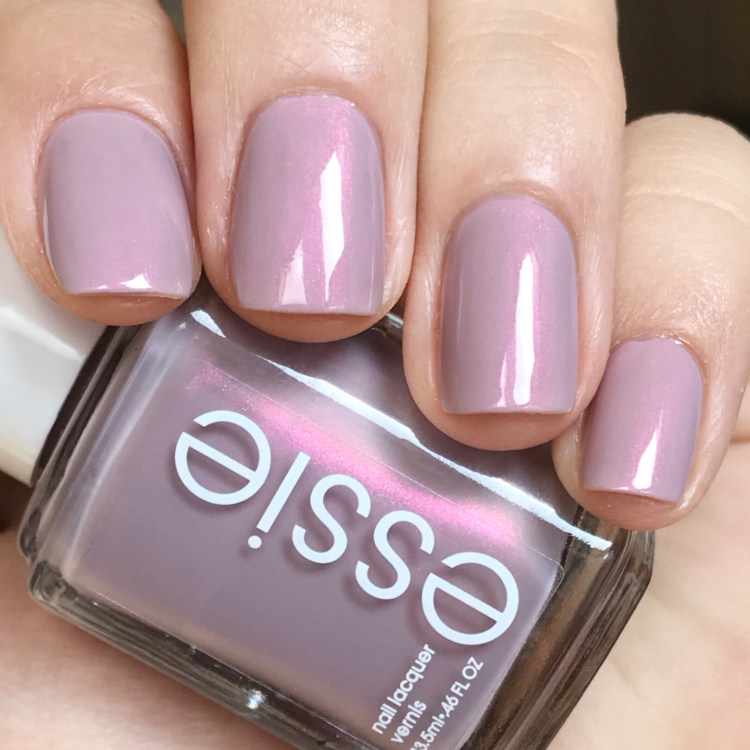 American ESSIE nail polish gentle mist Purple Polarized Naked Pink Pearls Light Grey Purple 309 Fairy Nail Polish
