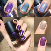  Special clearance French patty polarized laser nail polish Chameleon bi entry quick-drying Sold out without compensation