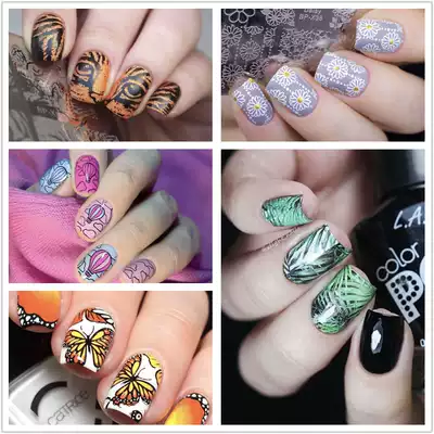Born Pretty nail art printing board printing stencil tool steel plate painted nail art square Printing Board BP-X