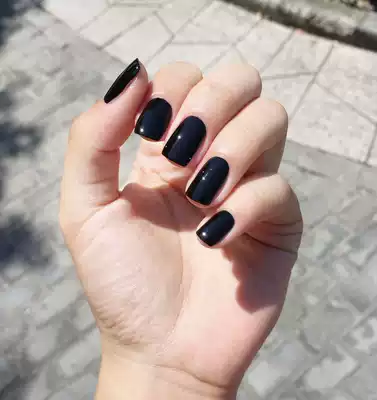 American ESSIE AISI nail polish quick-drying long-lasting AGATE black pure black 56