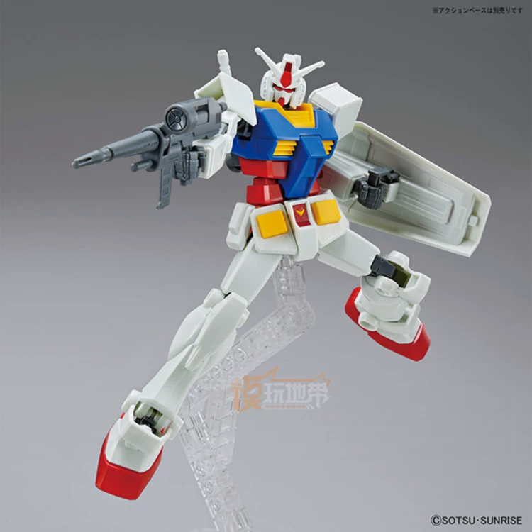 Модель сборная в масштабе 1:144 RX-78-2 Original Gunpla Bandai EG ENTRY GRADE серия, готовая к сборке