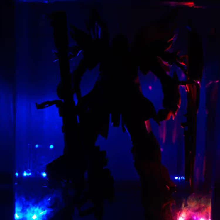 Mô hình Gundam trong nước Hộp hiển thị Giá đỡ hiển thị Tủ hiển thị Có ánh sáng Dành cho MG HG PG BB SD - Gundam / Mech Model / Robot / Transformers mô hình gundam chính hãng