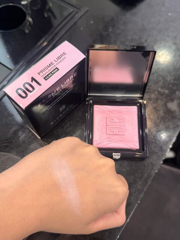 Hong Kong Counter Givenchy/Givenchy New Product Marble Pattern Two-Tone Highlighter 001 Lilac Pink Pinkish Purple Hong Kong Counter Givenchy/Givenchy New Product Marble Pattern Two-Tone Highlighter 001 Lilac Pink Pinkish Purple