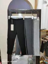 Cool fine threaded Mudell Capri pants Zoedan Yi 1790 stretch cotton sports wear tide summer thin leggings