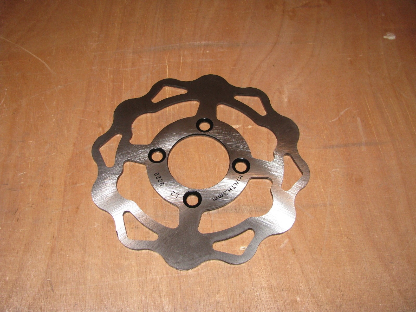 Jinan Qingqi battle mastiff QM200GY-B Terra QM150GY-M hydraulic rear brake brake disc