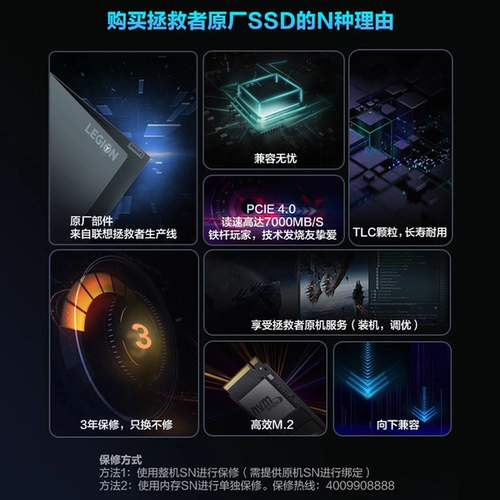 Lenovo Saveer Solid State Drive Обновление PM9E1 1T настольный компьютер ноутбук оригинал SSD PCIE4.0