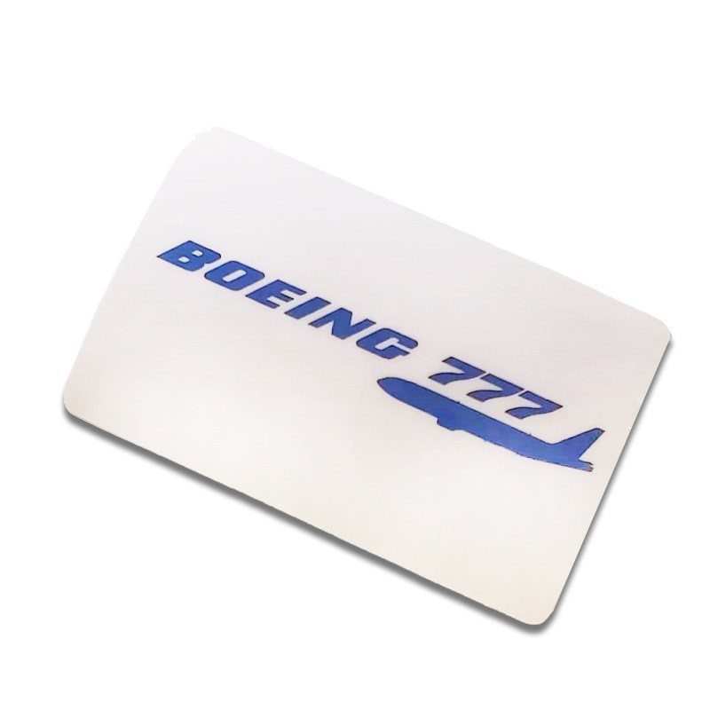 I love flying) US Boeing BOEING777 cute airplane bus card sticker card Meal Card Sticker-Taobao