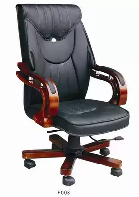 Chengdu boss chair Manager chair simulation leather swivel chair PU leather high-end supervisor chair Large desk office chair