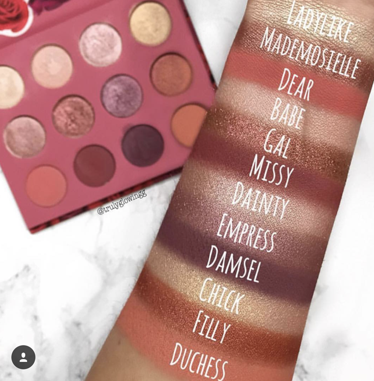 Бесплатная доставка Mei Dai spot Colourpop палитра теней для век Shadow Palette She12 диск Rosa rose диск