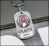 Metro Departure Escape Necklace Keychain Metro2033 Trò chơi Artem Trang sức ngoại vi Mặt dây chuyền Quà tặng - Game Nhân vật liên quan