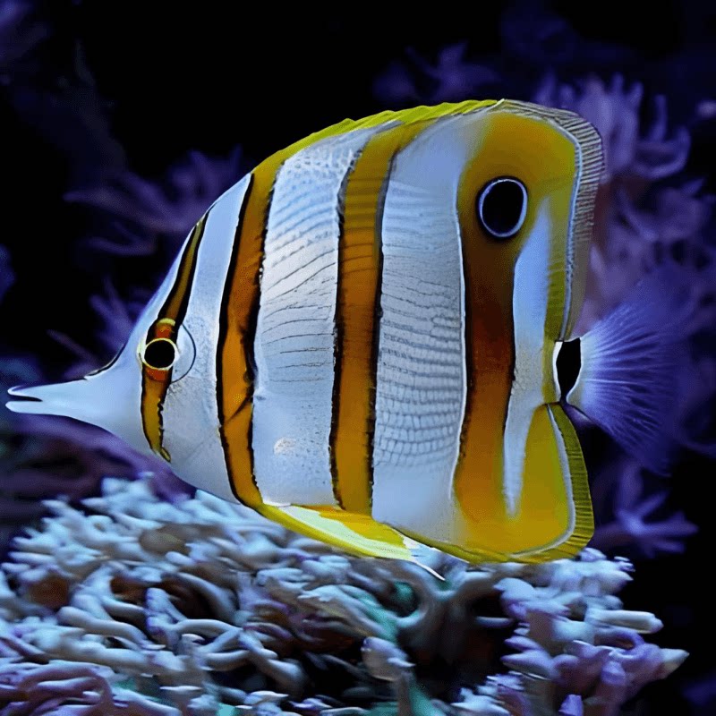🐠🌊揭秘！鲈鱼合集人字网虎纹蝶黄金三间火箭神像黑白关刀海水观赏鱼，海洋里的艺术品！🌟🐟-鱼-淘宝好物网