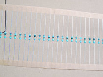 10 VISHAY-BC SFR25 0 4W 100R 10K 1M resistor 5% copper feet 4 color ring imported original