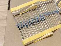 10 Japanese KOA 25 5K 25K5 resistor 1 4W 0 25W copper feet metal film