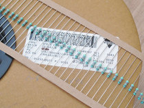 10 VISHAY 422K Resistance SFR25 0 25W 25W 1 4W bronze foot metal film imported original