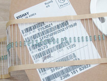 100 VISHAY-BC SFR25 221K resistance 1% copper foot metal film imported original dress