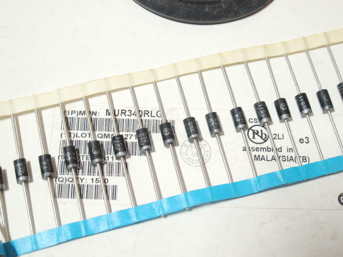 MUR340RLG MUR340 3A 400V Fast Restore Diode ON ON MAMSIA Malaysia